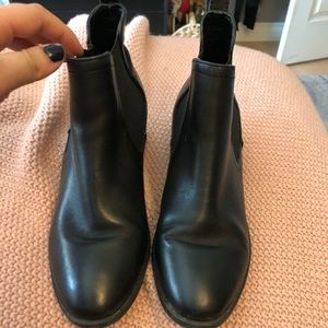 Steve Madden Black Ankle Boots